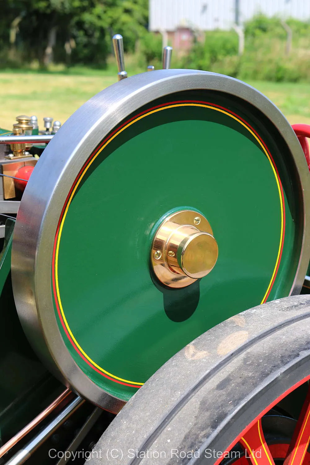 6 inch scale Ruston Proctor SD steam tractor