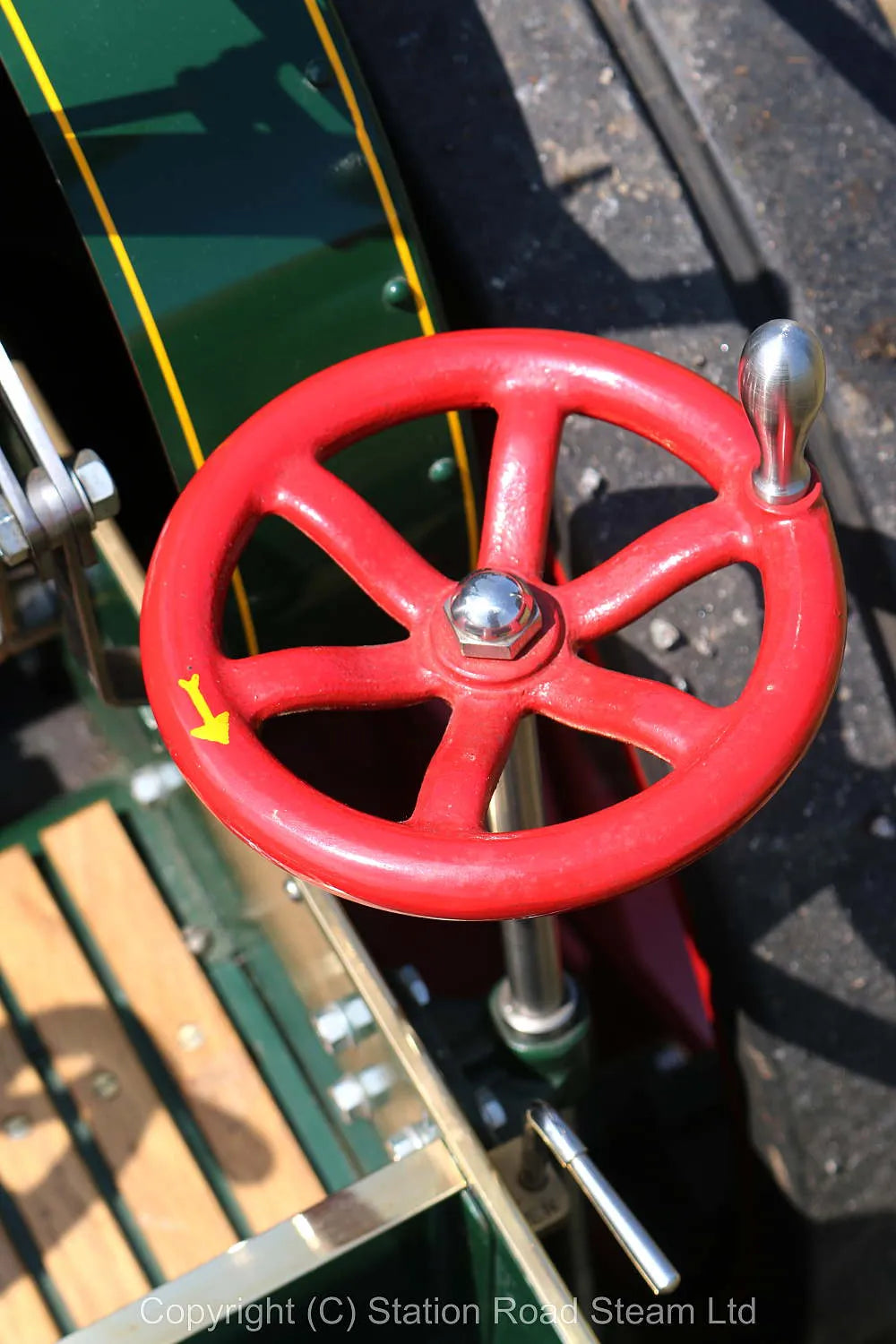 6 inch scale Ruston Proctor SD steam tractor
