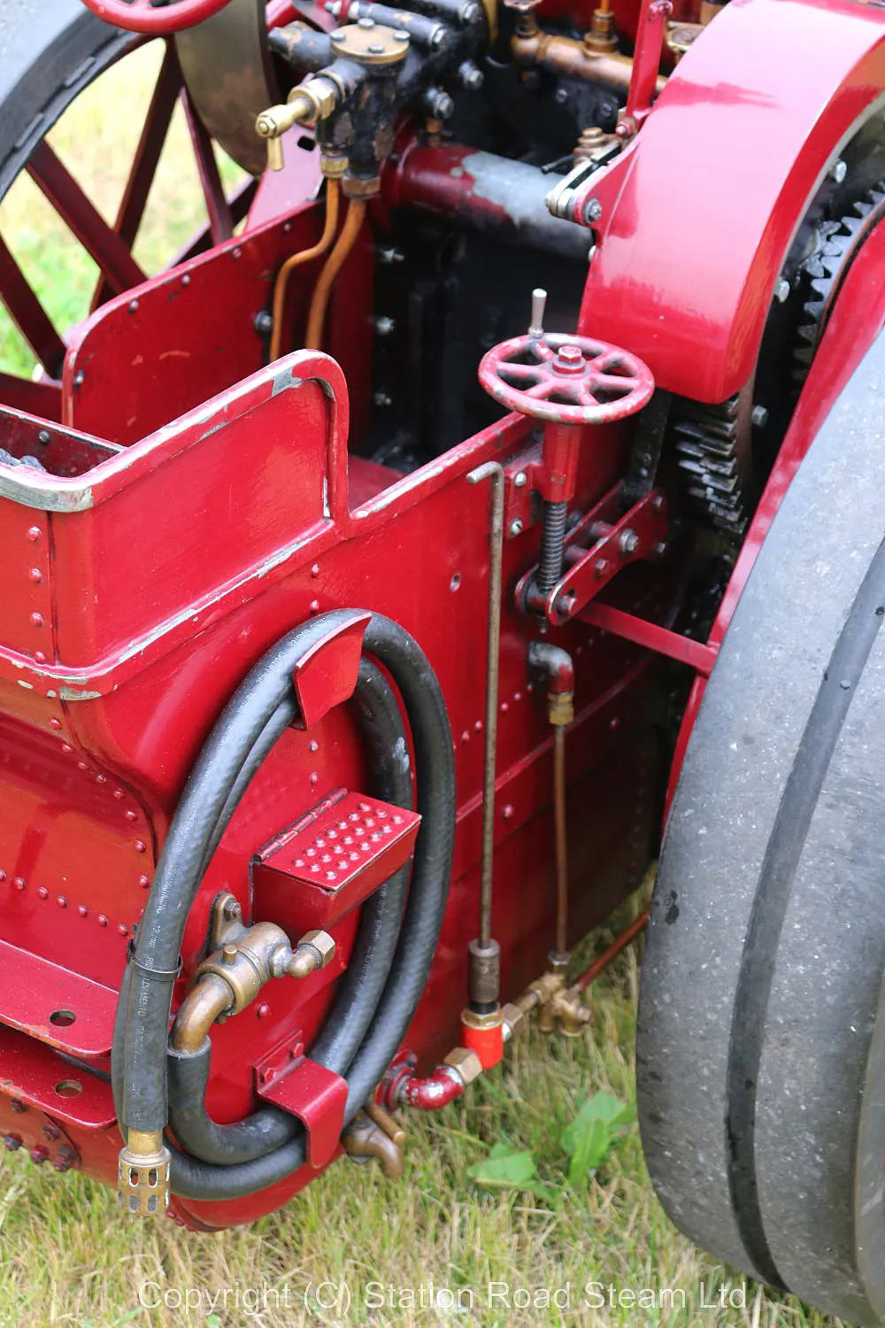 4 inch scale Burrell agricultural engine