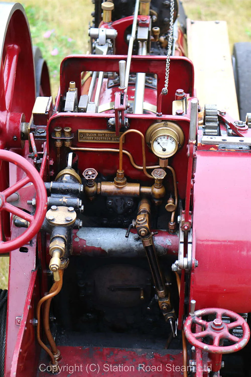 4 inch scale Burrell agricultural engine