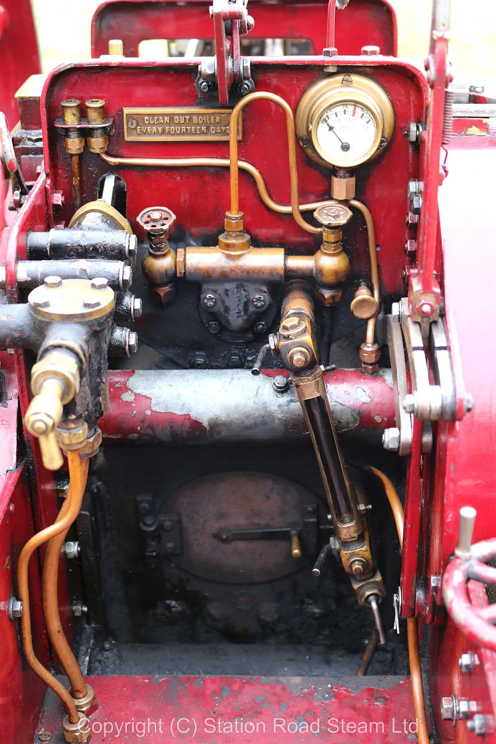 4 inch scale Burrell agricultural engine