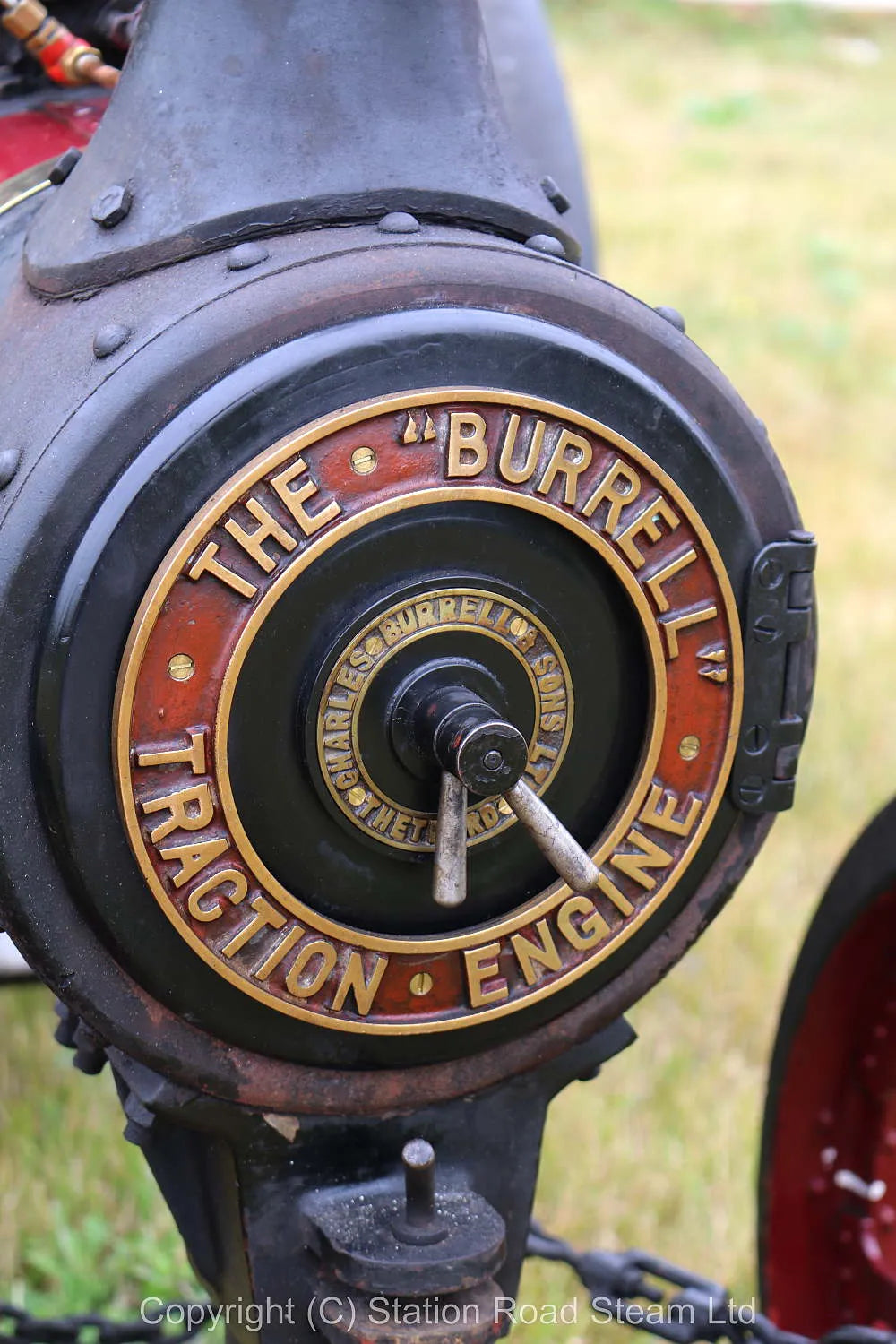 4 inch scale Burrell agricultural engine