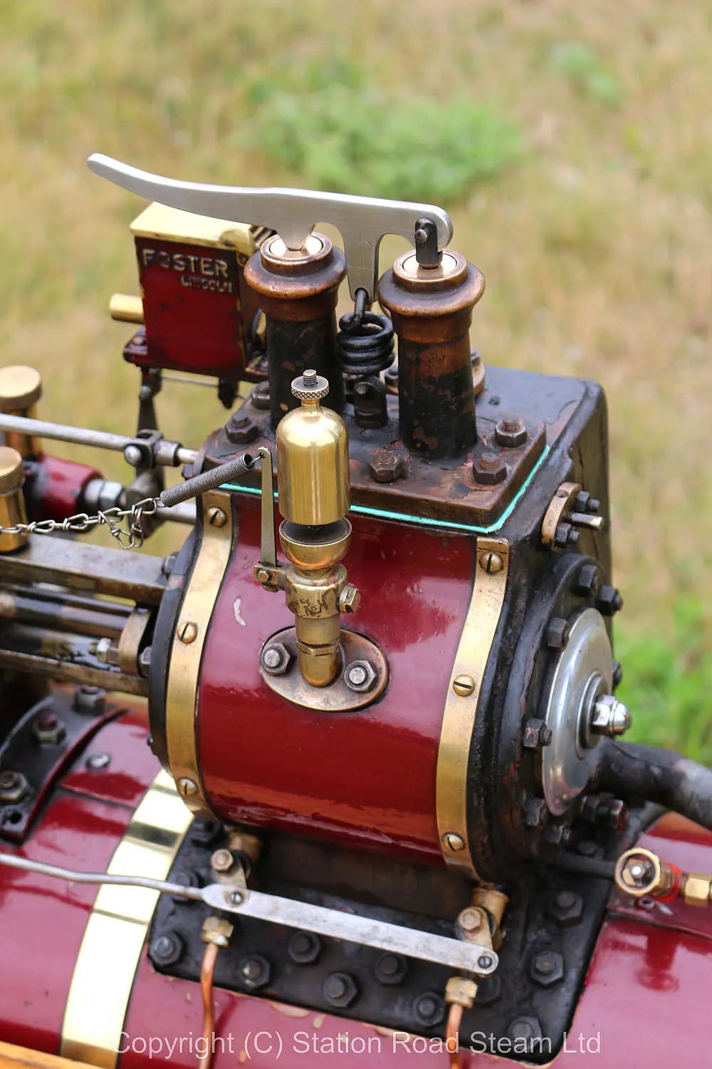 4 inch scale Burrell agricultural engine