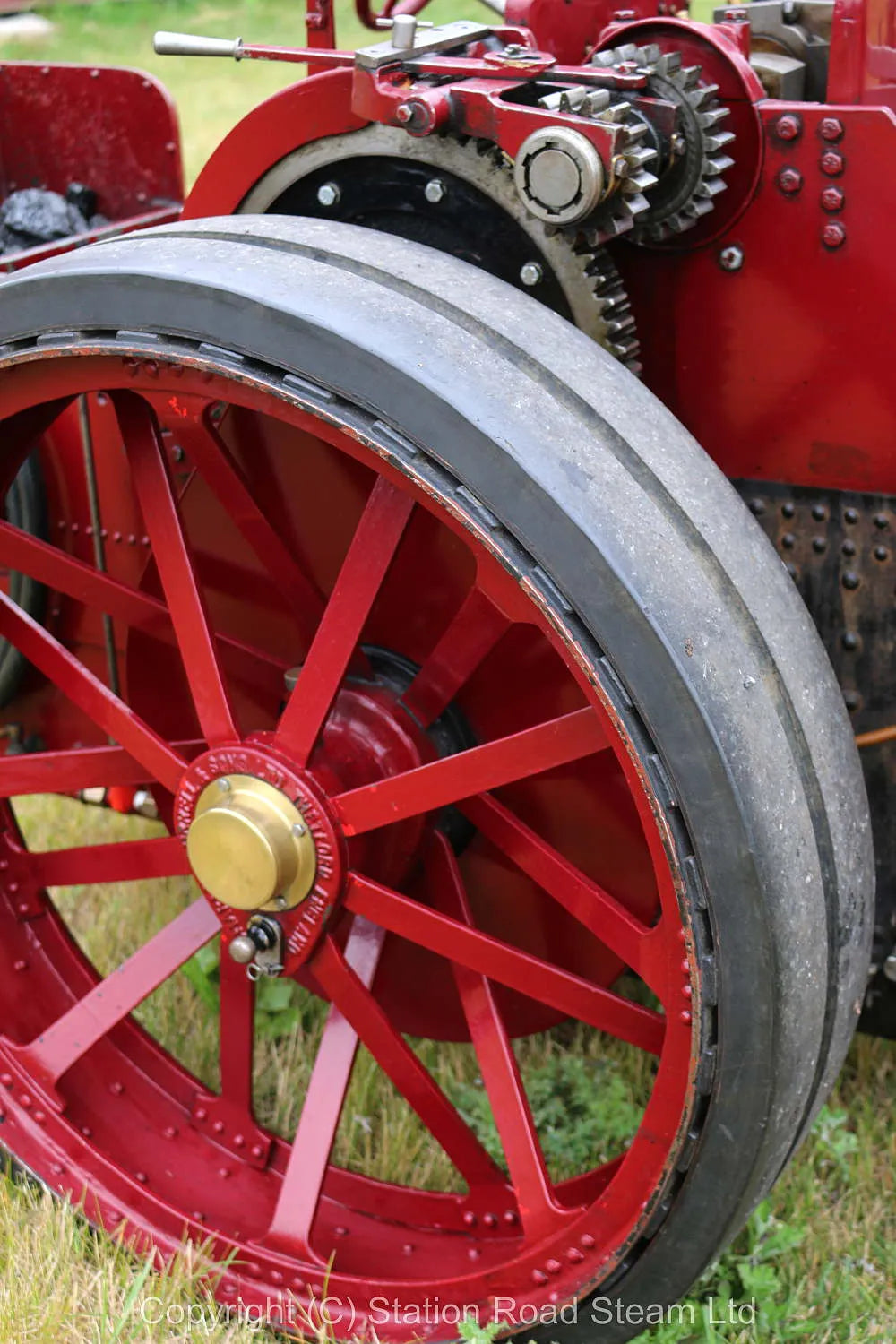 4 inch scale Burrell agricultural engine