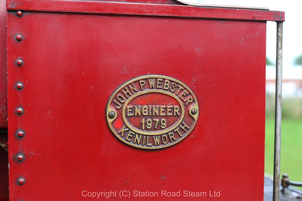 7 1/4 inch gauge "Jessie" 0-4-0ST