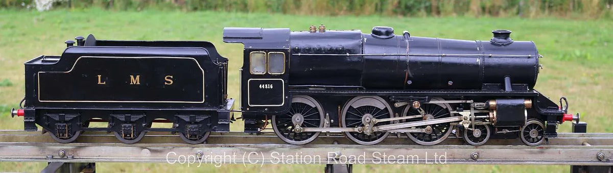 3 1/2 inch gauge Black 5