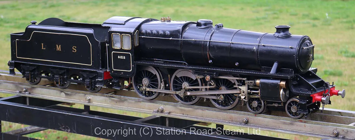 3 1/2 inch gauge Black 5