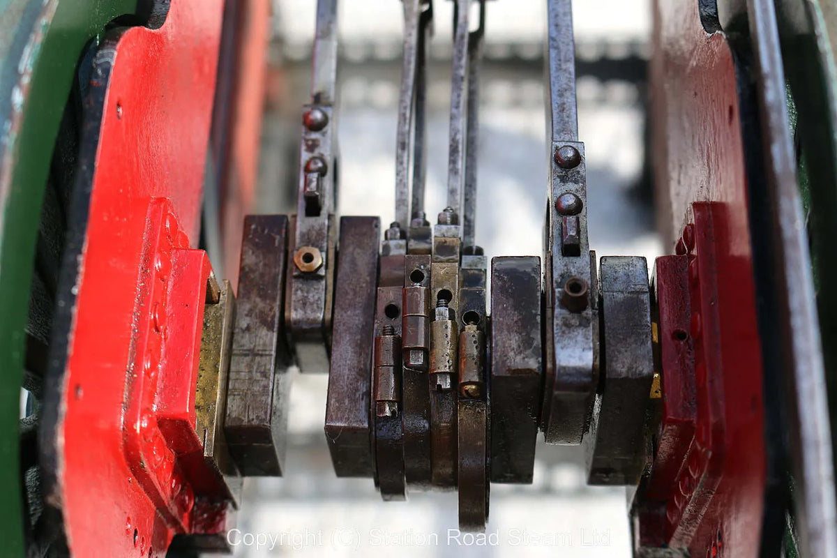 Part-built 5 inch gauge 4-4-0, air-running