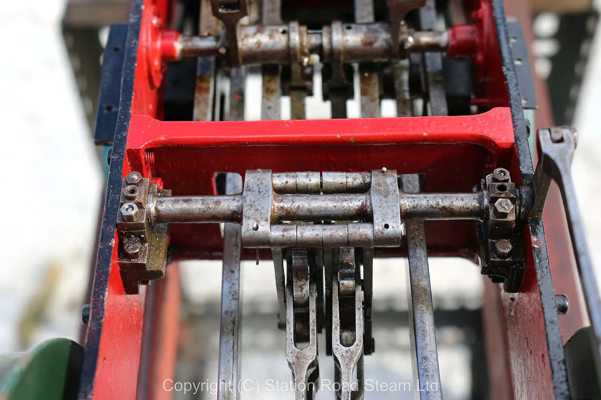 Part-built 5 inch gauge 4-4-0, air-running