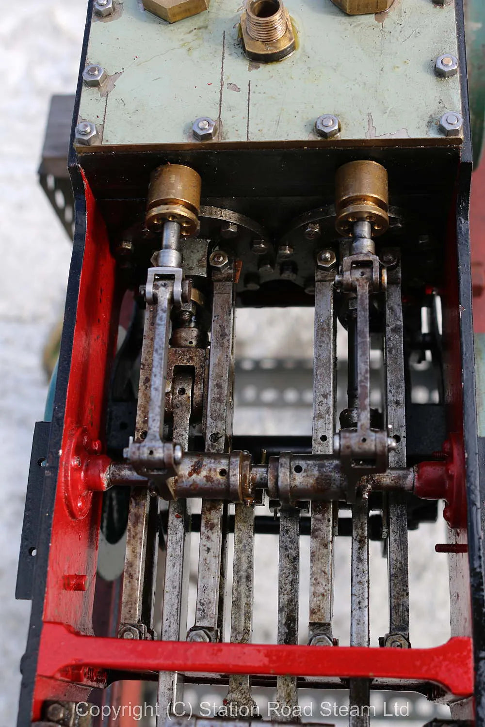 Part-built 5 inch gauge 4-4-0, air-running