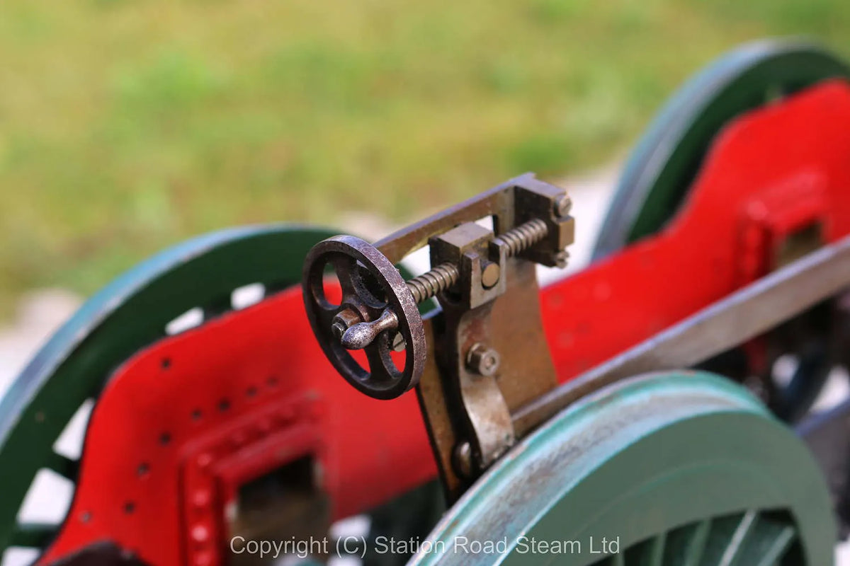 Part-built 5 inch gauge 4-4-0, air-running