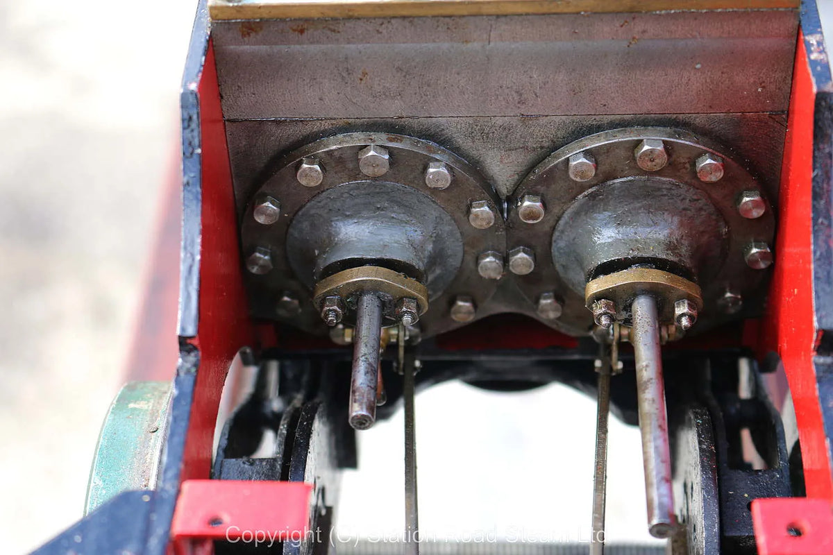 Part-built 5 inch gauge 4-4-0, air-running