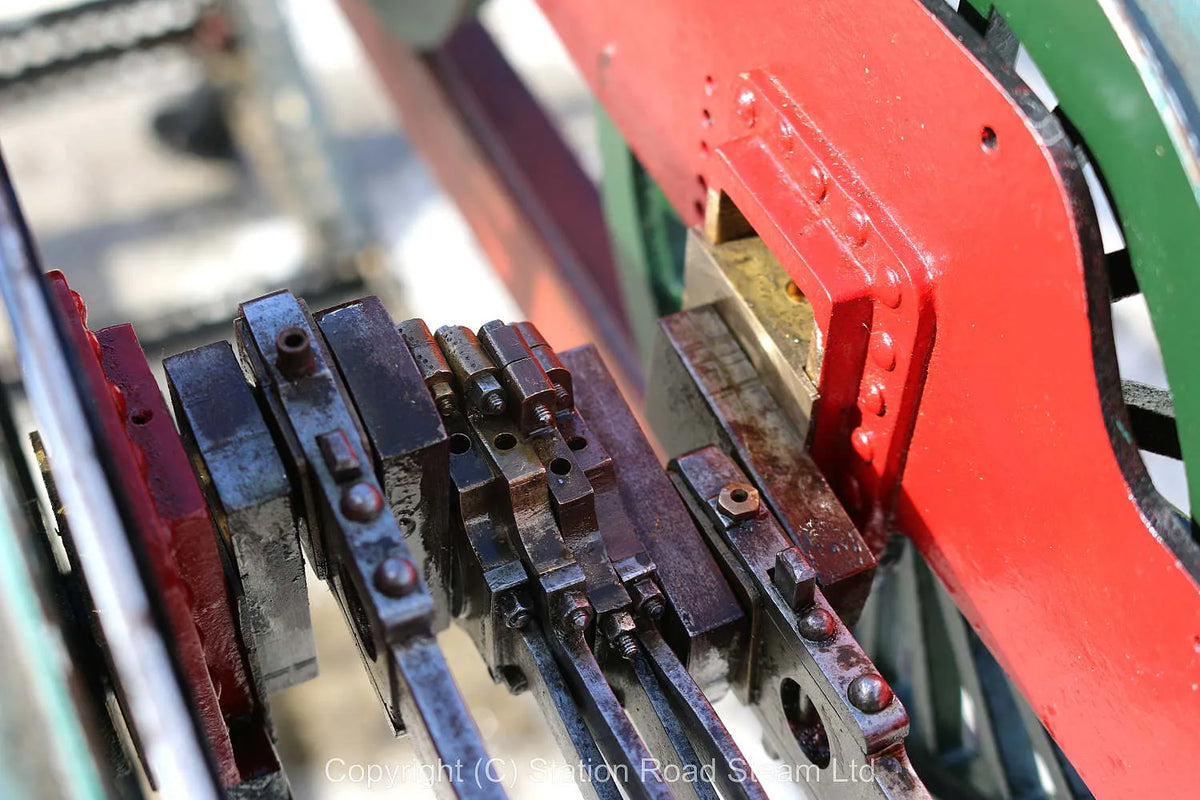 Part-built 5 inch gauge 4-4-0, air-running