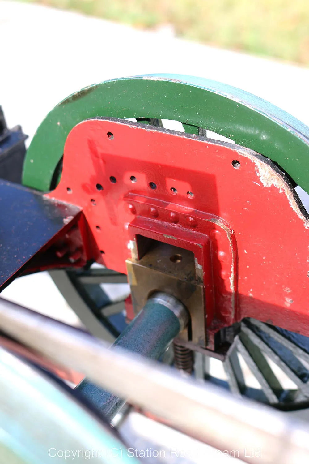 Part-built 5 inch gauge 4-4-0, air-running