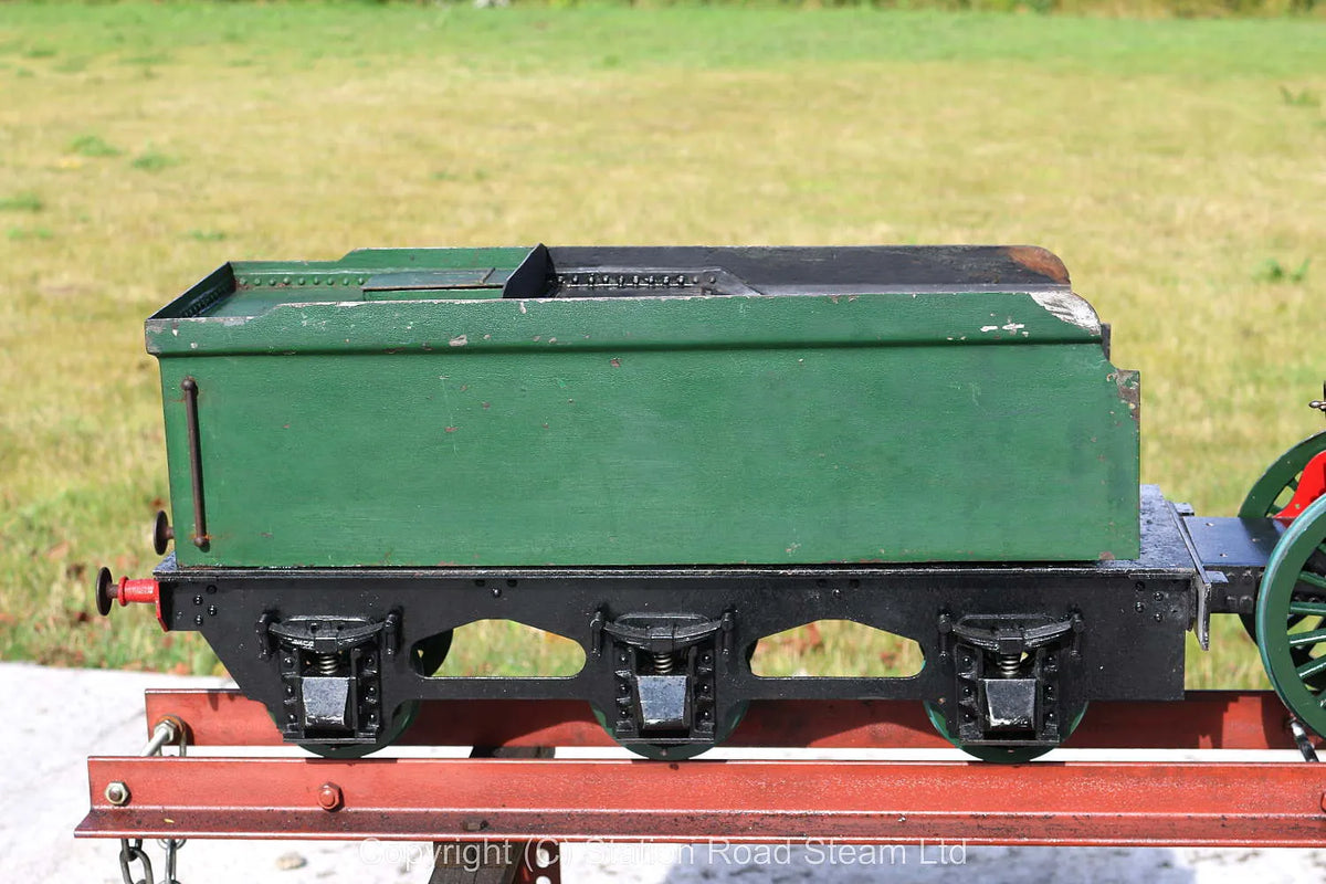 Part-built 5 inch gauge 4-4-0, air-running