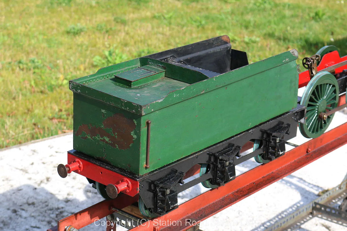 Part-built 5 inch gauge 4-4-0, air-running