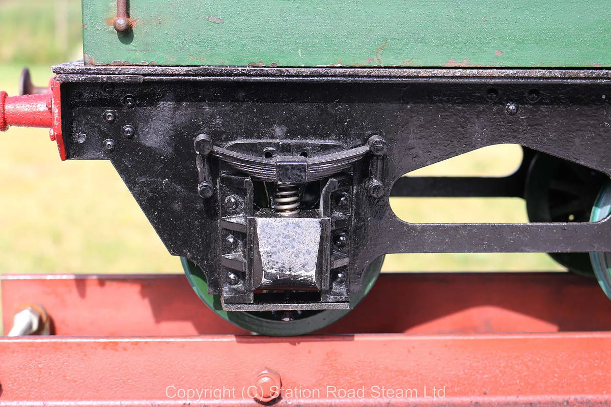 Part-built 5 inch gauge 4-4-0, air-running