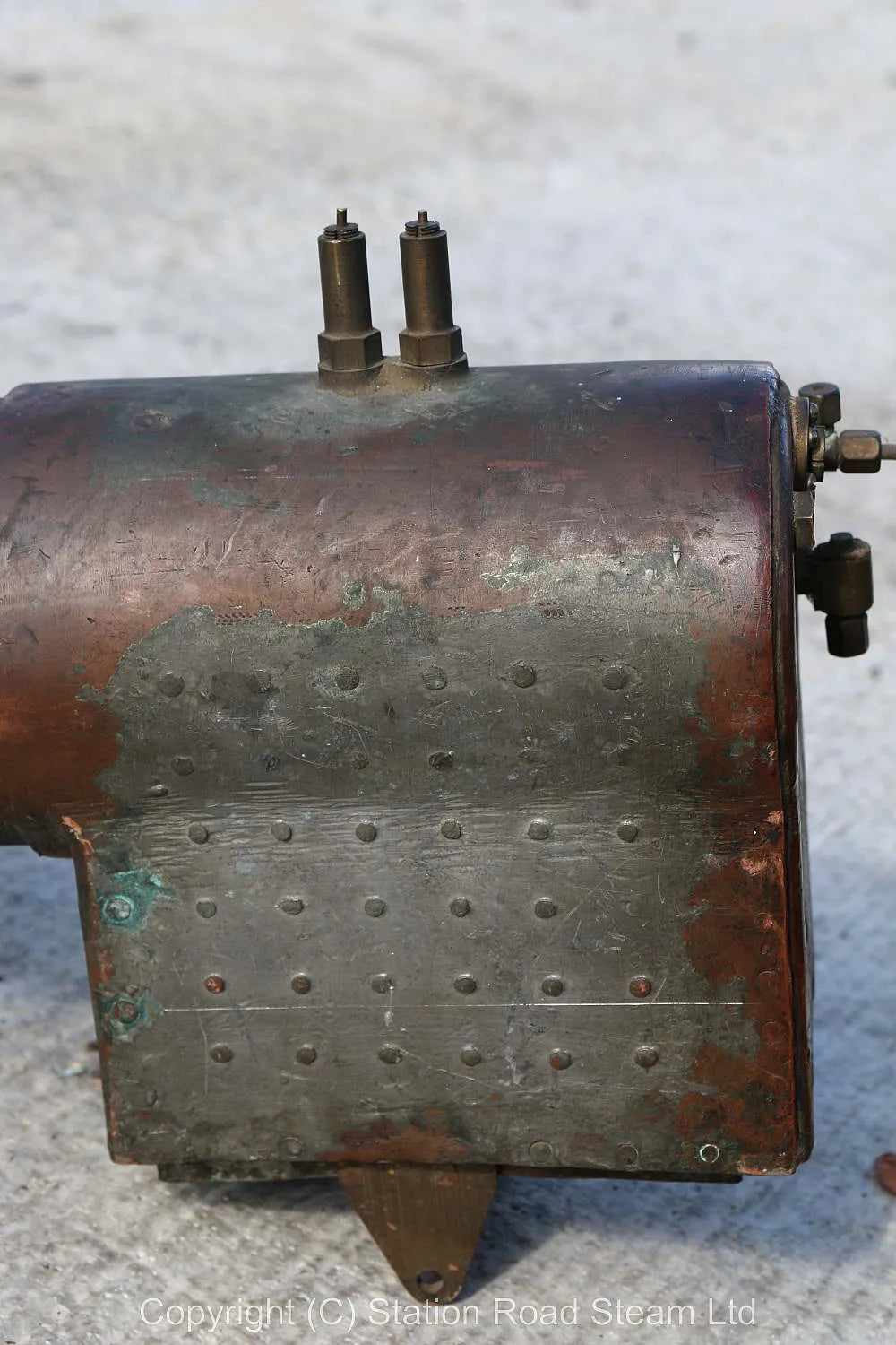 Part-built 5 inch gauge 4-4-0, air-running