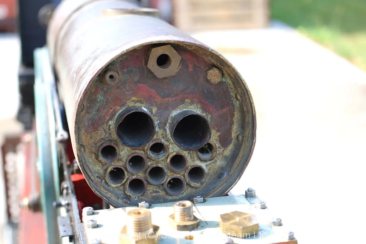 Part-built 5 inch gauge 4-4-0, air-running