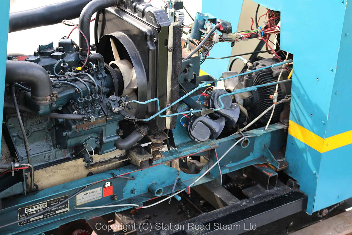 7 1/4 inch gauge sit-in diesel locomotive