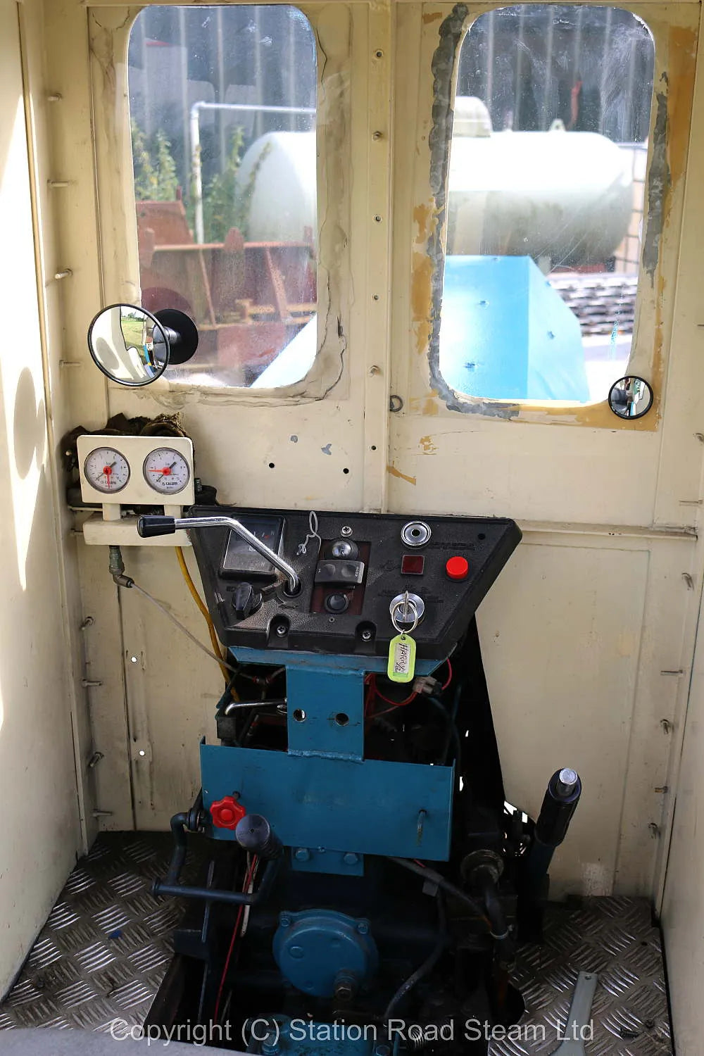 7 1/4 inch gauge sit-in diesel locomotive