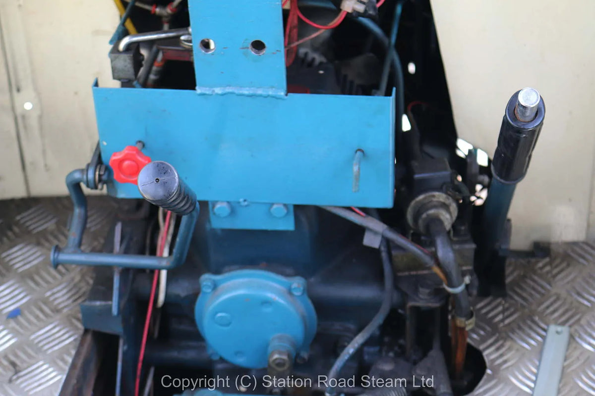 7 1/4 inch gauge sit-in diesel locomotive