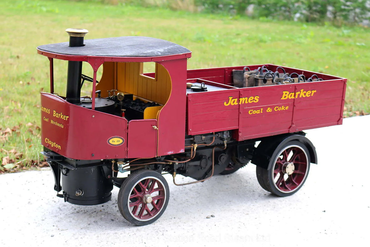 2 inch scale Clayton steam wagon