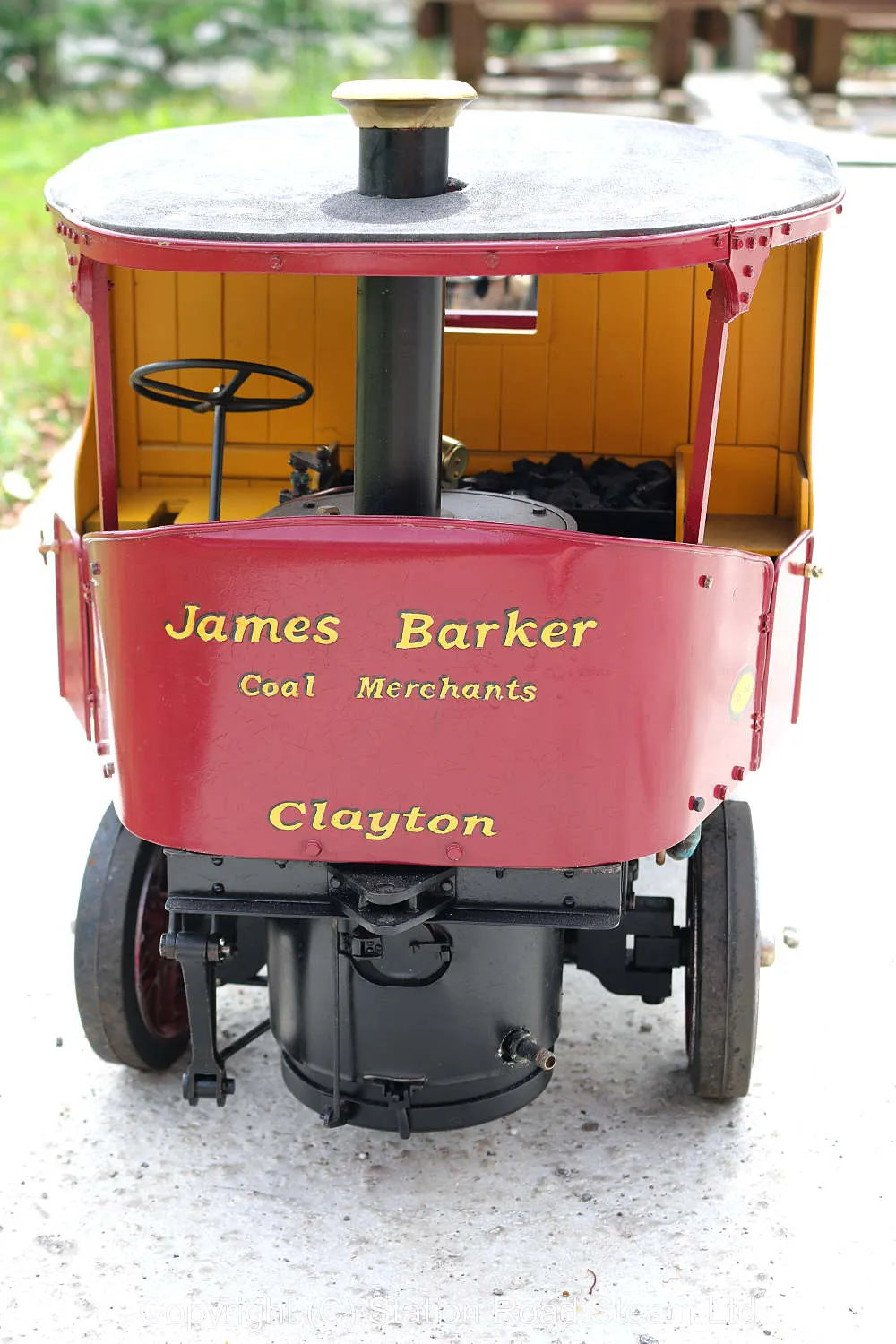 2 inch scale Clayton steam wagon