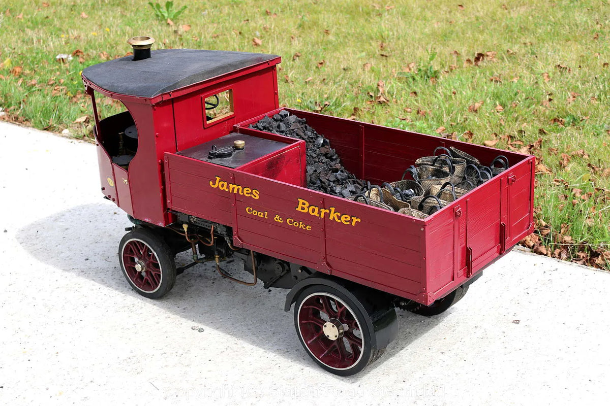 2 inch scale Clayton steam wagon