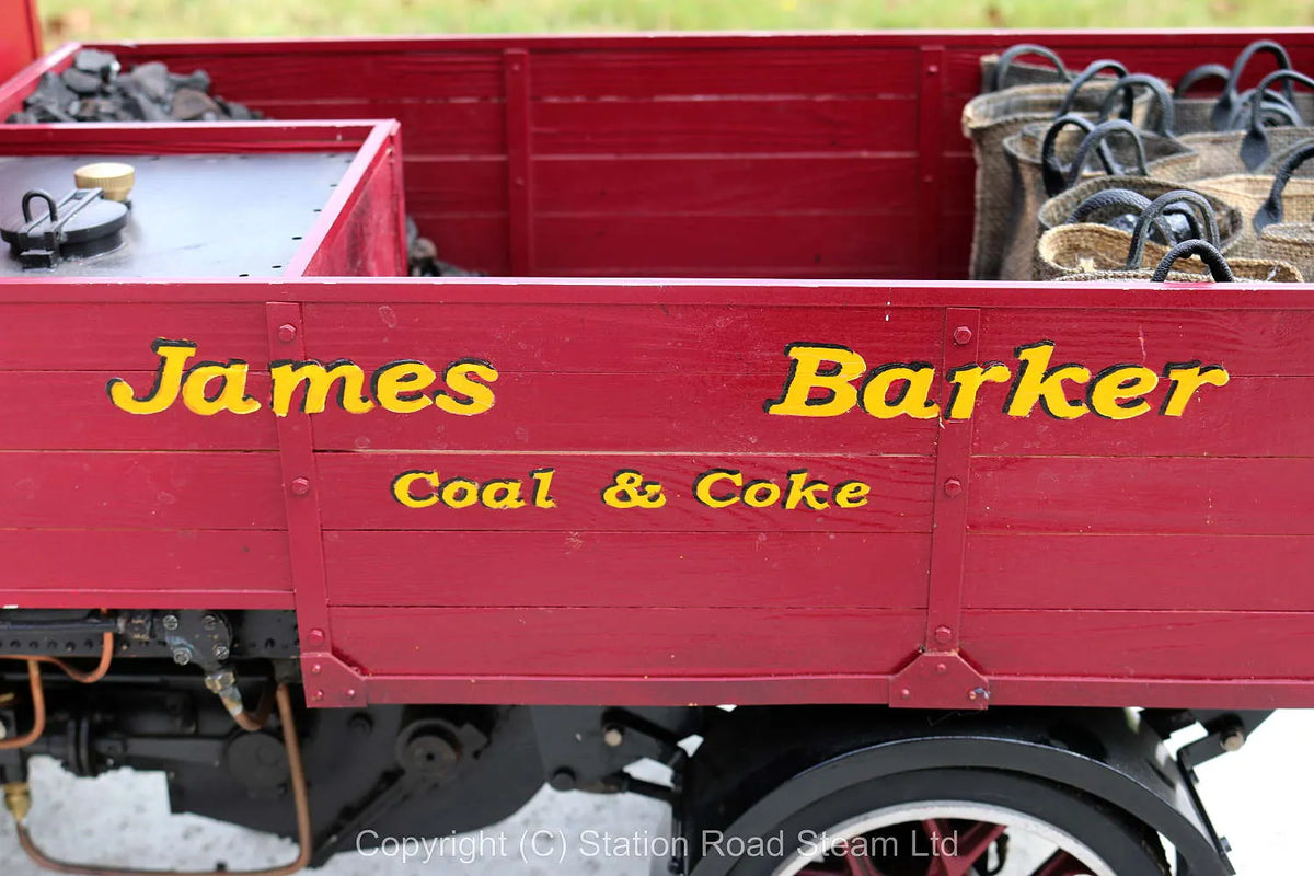 2 inch scale Clayton steam wagon