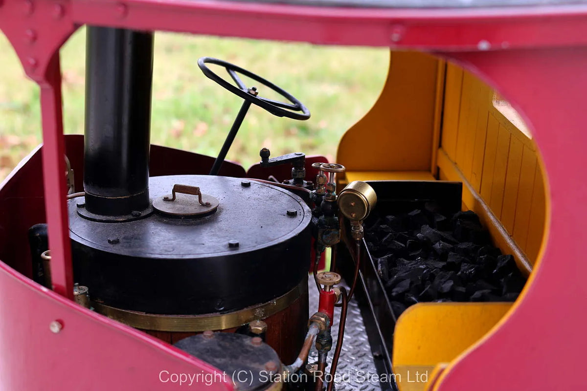 2 inch scale Clayton steam wagon