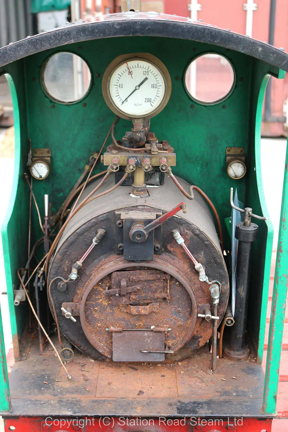 7 1/4 inch gauge "Sweet William" with ride on tender