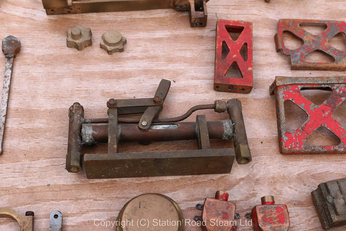 3 1/2 inch gauge "Duchess" dismantled with boiler