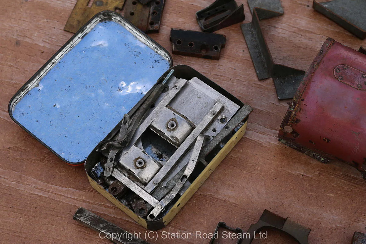3 1/2 inch gauge "Duchess" dismantled with boiler