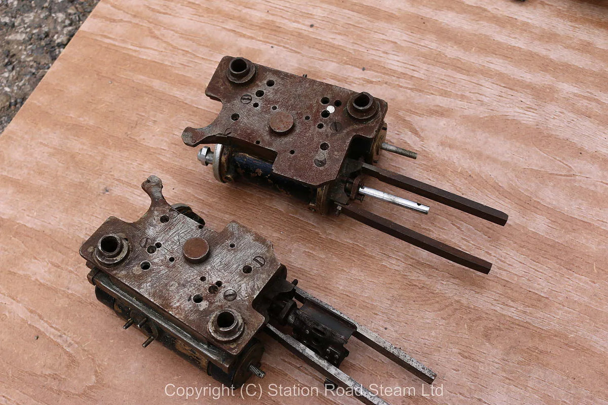 3 1/2 inch gauge "Duchess" dismantled with boiler