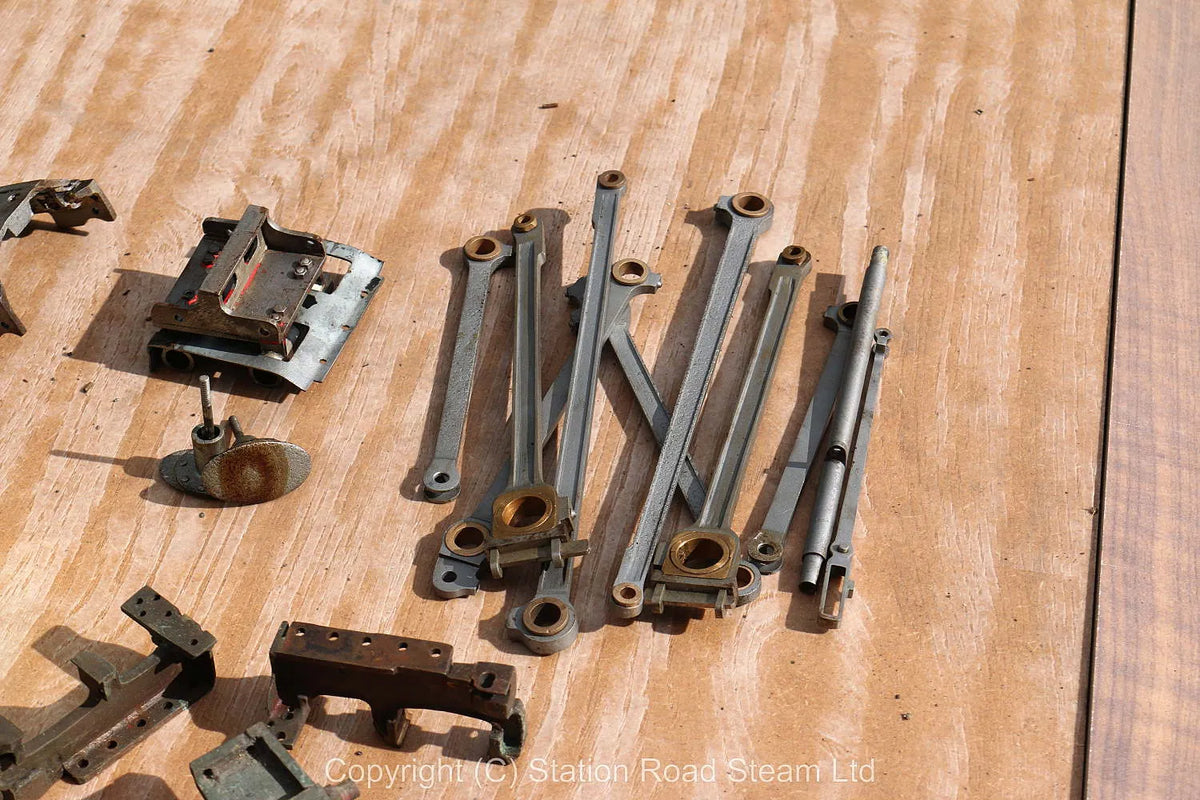 3 1/2 inch gauge "Duchess" dismantled with boiler
