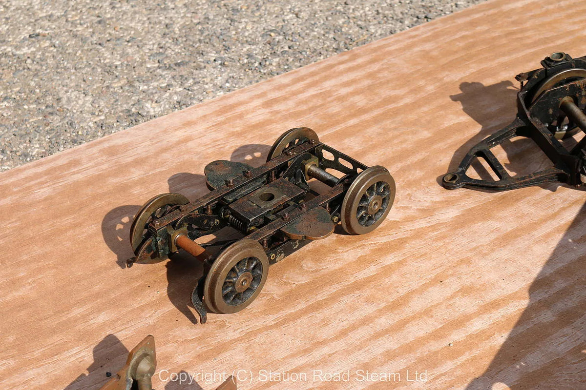 3 1/2 inch gauge "Duchess" dismantled with boiler