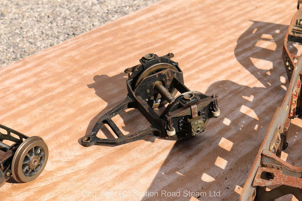 3 1/2 inch gauge "Duchess" dismantled with boiler