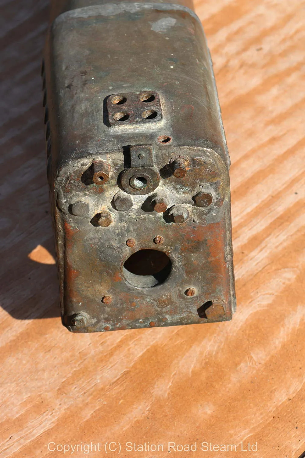 3 1/2 inch gauge "Duchess" dismantled with boiler