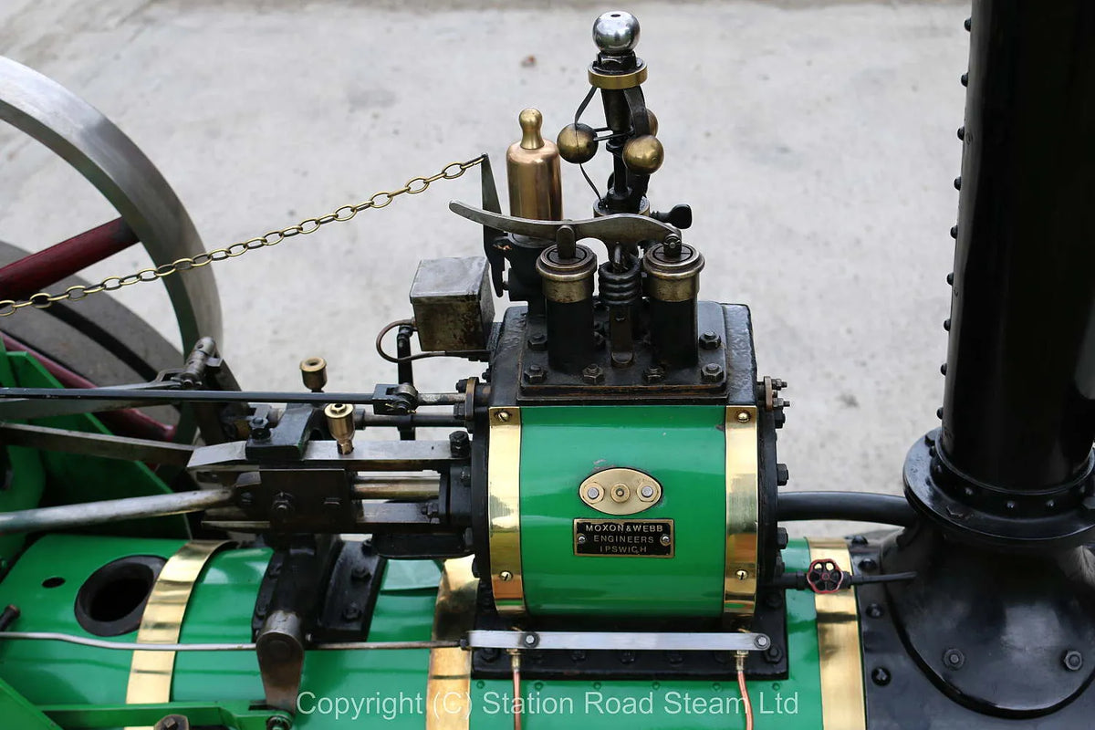 4 1/2 inch scale Burrell agricultural engine