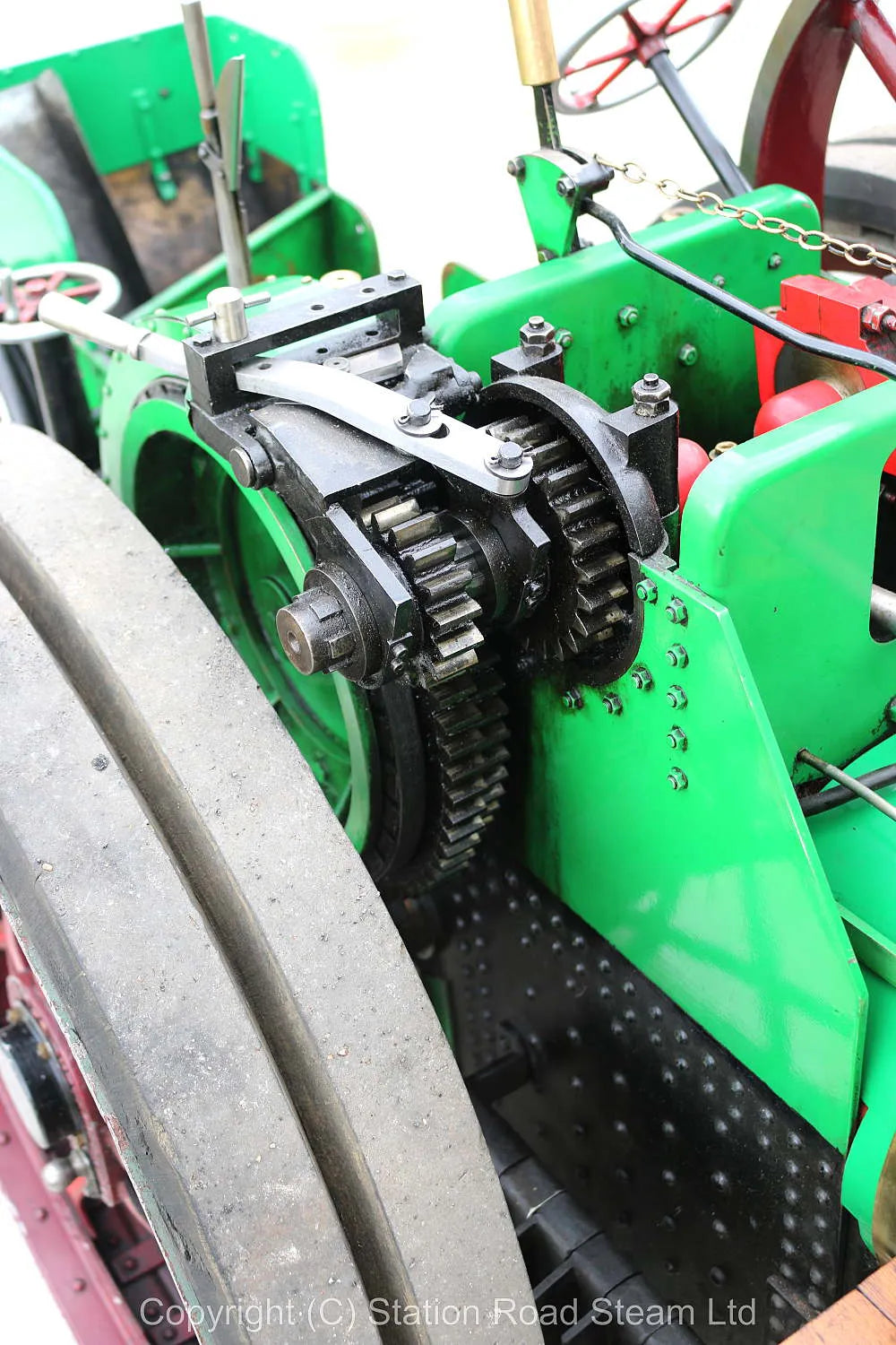 4 1/2 inch scale Burrell agricultural engine