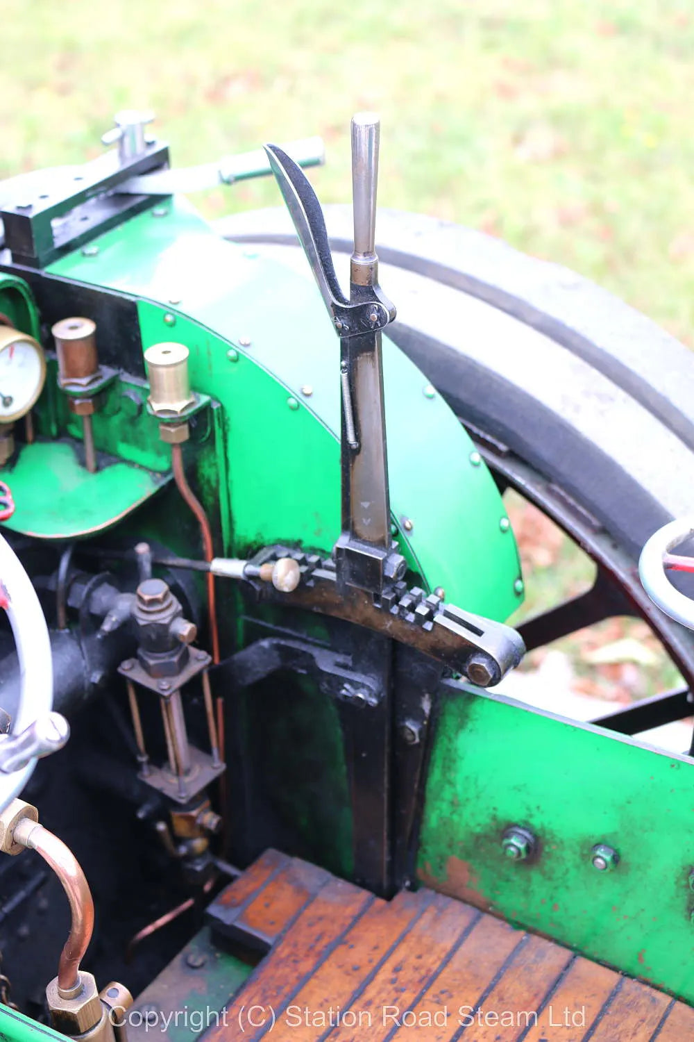 4 1/2 inch scale Burrell agricultural engine
