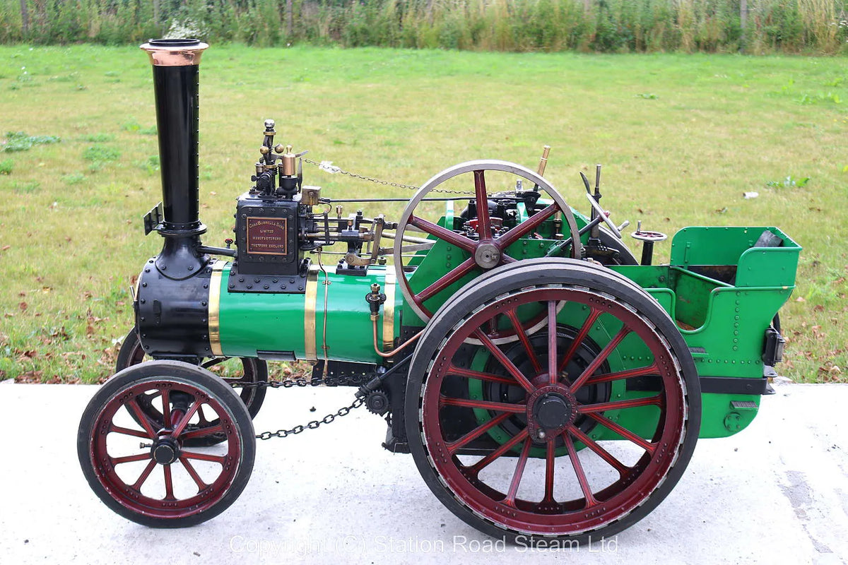 4 1/2 inch scale Burrell agricultural engine