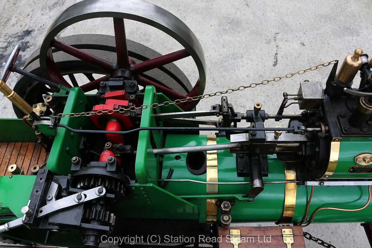 4 1/2 inch scale Burrell agricultural engine