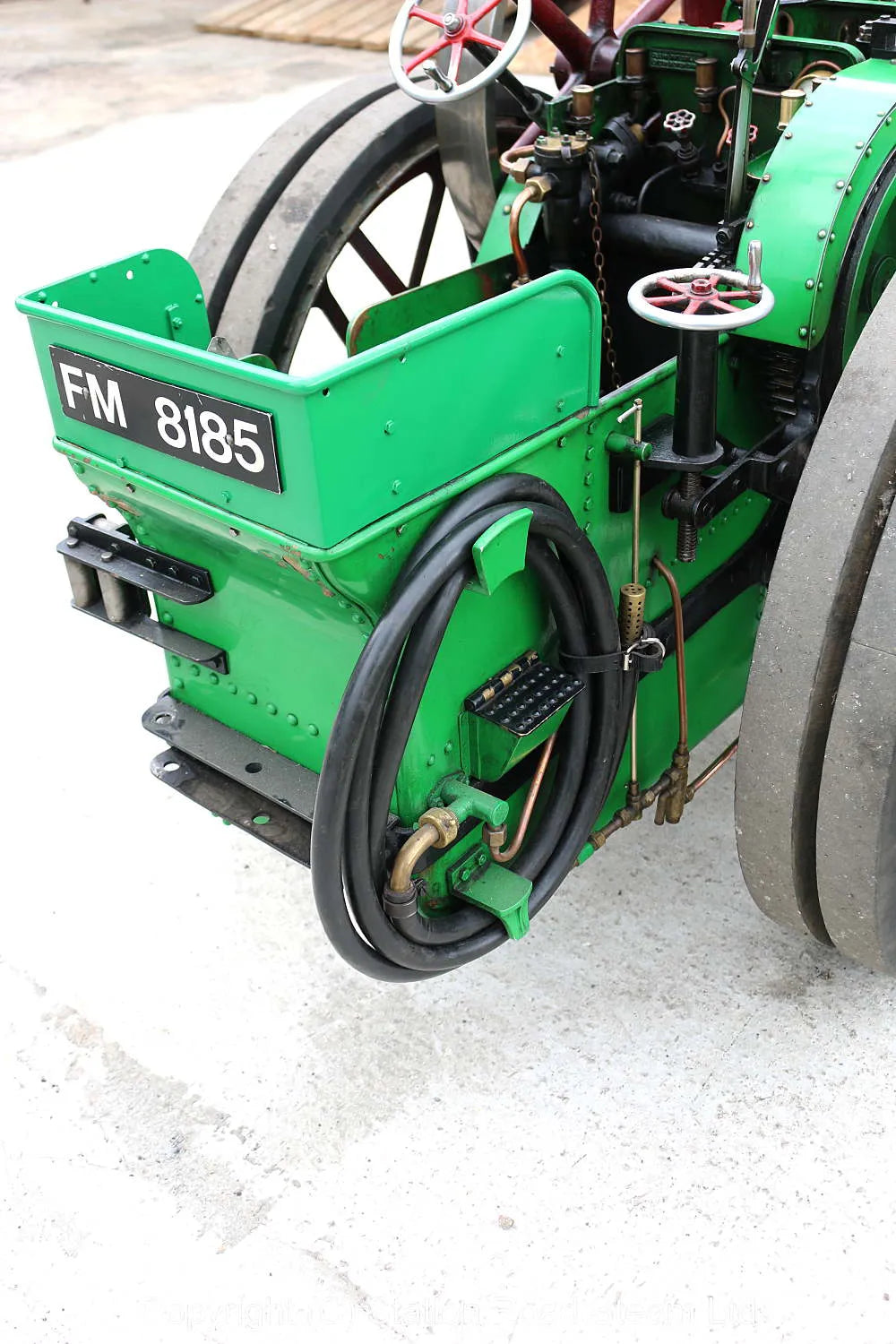 4 1/2 inch scale Burrell agricultural engine
