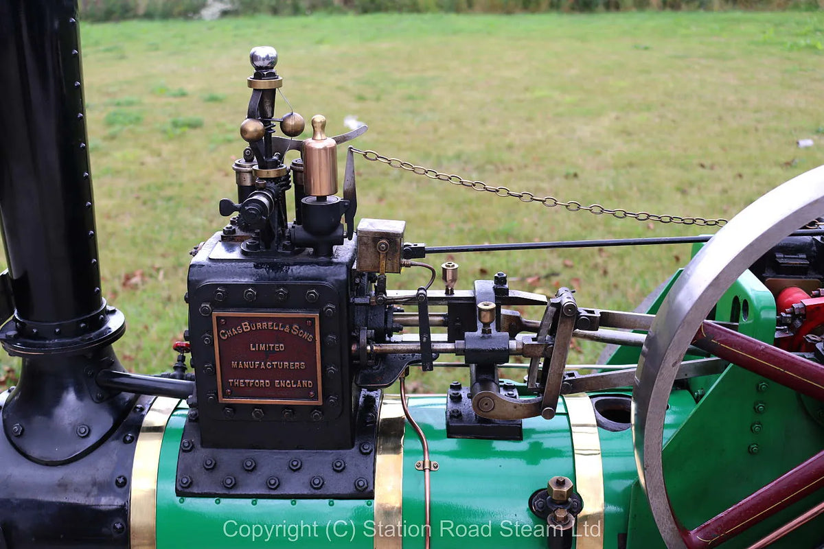 4 1/2 inch scale Burrell agricultural engine