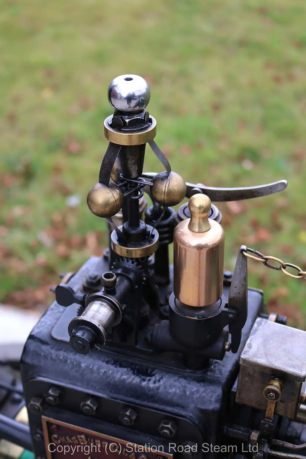 4 1/2 inch scale Burrell agricultural engine