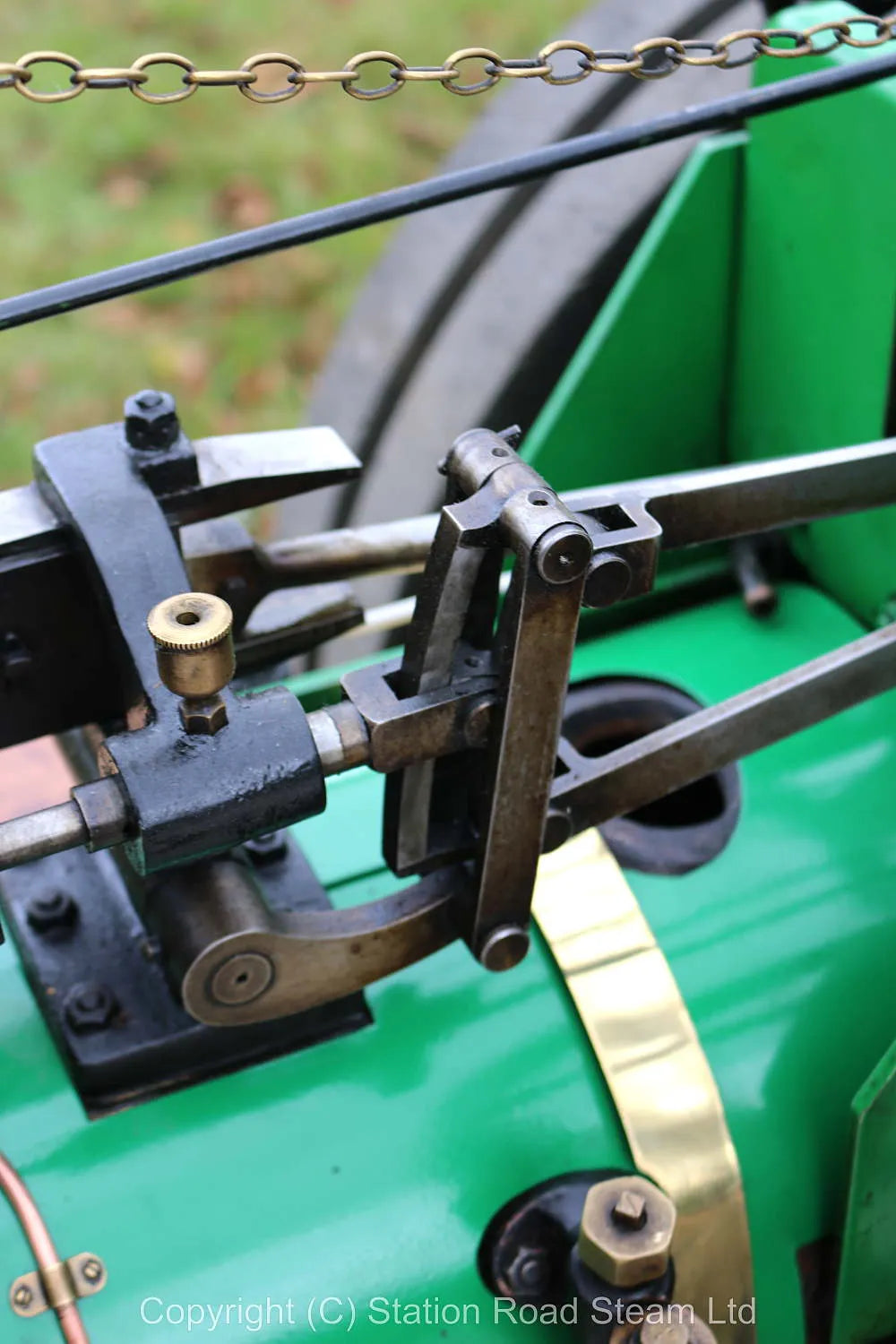 4 1/2 inch scale Burrell agricultural engine