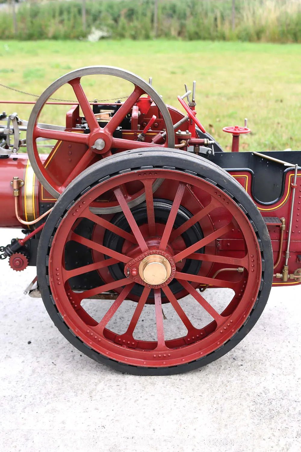 3 inch scale Burrell agricultural engine