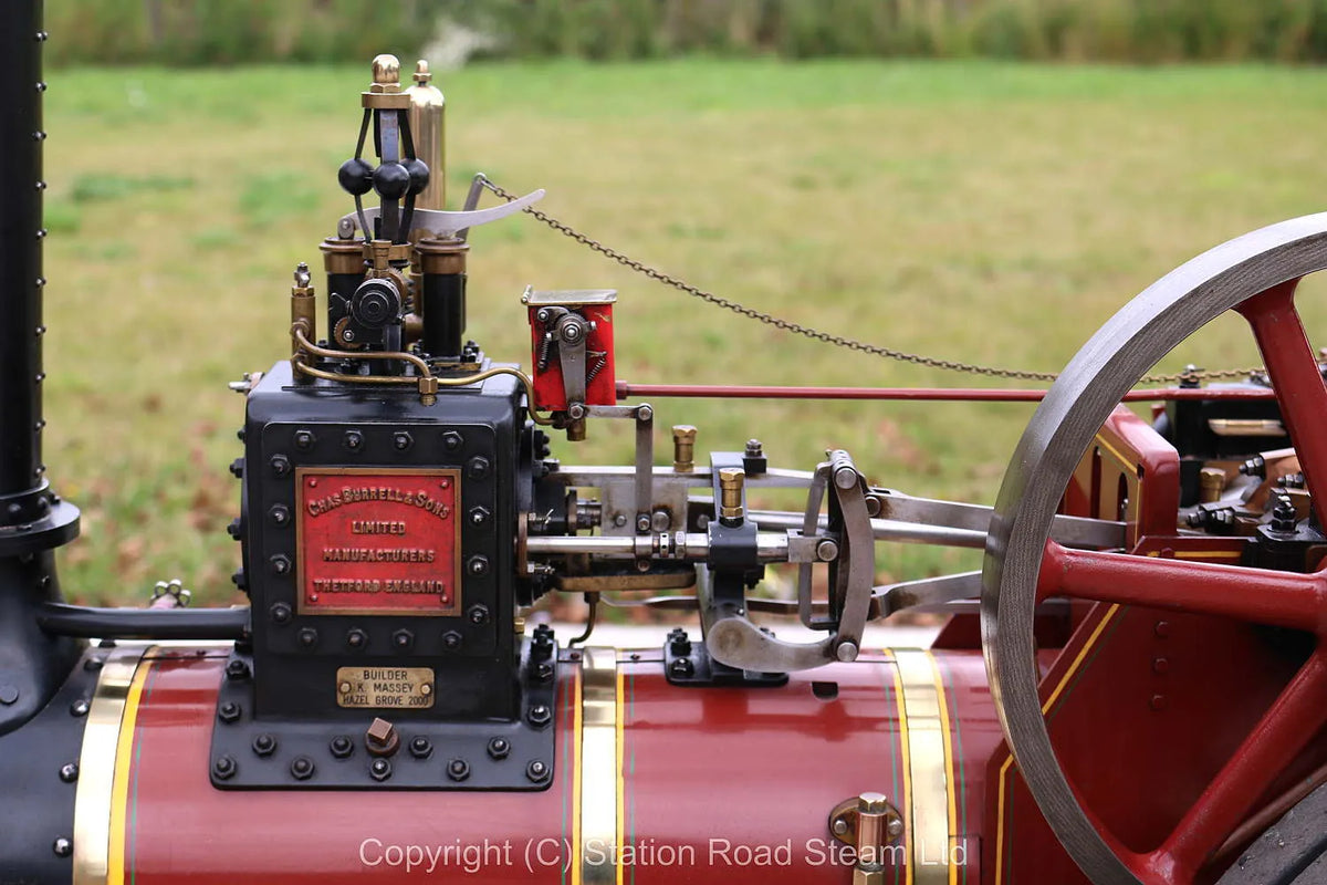 3 inch scale Burrell agricultural engine